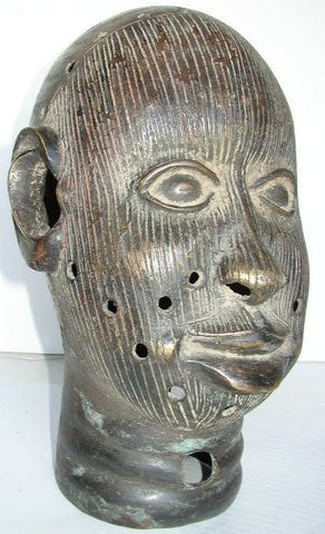 Ife Bronze Head of King