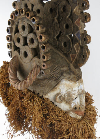 Igbo Mask with Superstructue