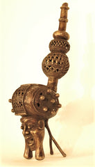 Bamum Bronze Pipe