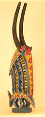 Colorful Marka Chi Wara Smaller Headdress