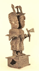 Benin Bronze Pair