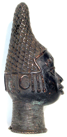 Ife Bronze Female Head