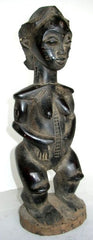Baule Female Ancestor Waka Sona Statue