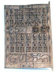Dogon Granary Door with Ferility Symbols