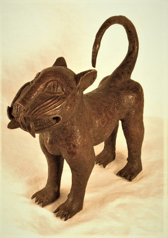 Benin Bronze Leopard
