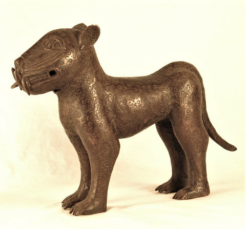 Benin Bronze Leopard