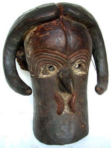 Luba-Songue Horned Mask