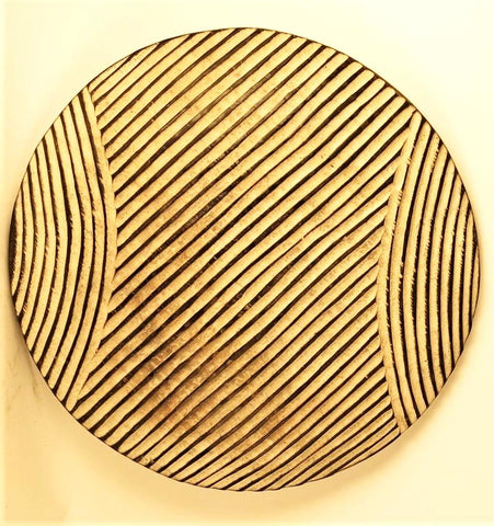 Bamileke Round Shield - of a different pattern