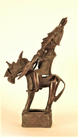 Benin Bronze Horseman
