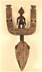 Mossi Mask with a Figure