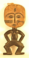 Punu Female Figure with a Key