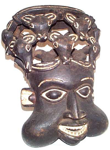 Royal Ceremonial Mask of Cameroon