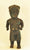 Benin Court Dwarf Bronze Statue